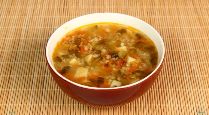 Вкусный рассольник от мамы