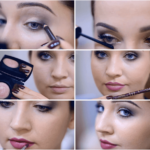 макияж для брюнетки