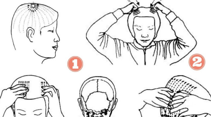 Самомассаж ЦИ от головных болей, для сосудов мозга!