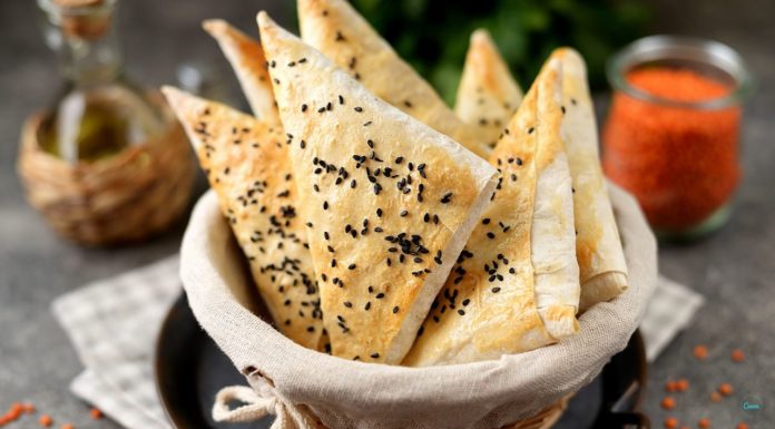 Сырный пирог из лаваша