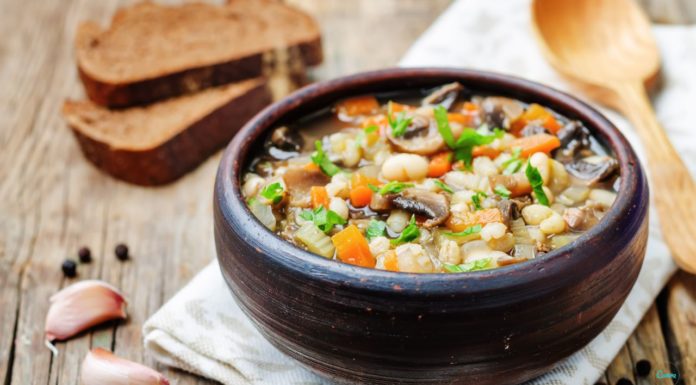 Суп из белой фасоли