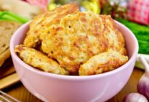 Нежные, вкусные куриные оладушки