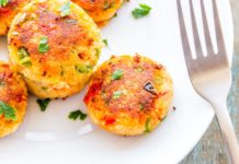 Куриные котлеты с кабачком и творогом