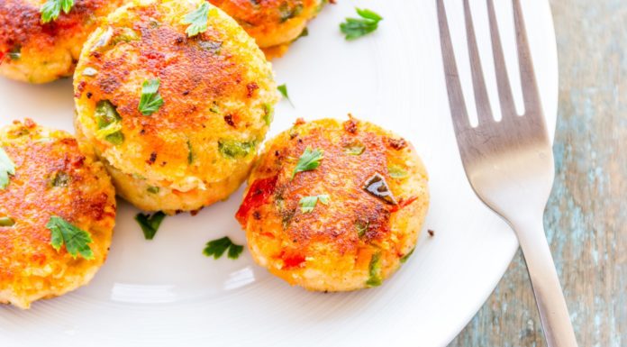 Куриные котлеты с кабачком и творогом