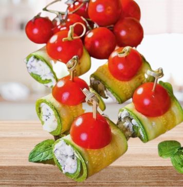 Рулеты из кабачков полезная и вкусная закуска